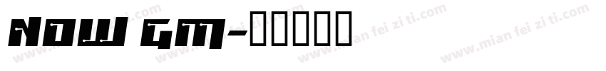 now gm字体转换